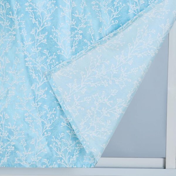 Solimo Premium Aqua Curtains - Abstract Print, Easy Care, 7 FT, 225 GSM - Image 5