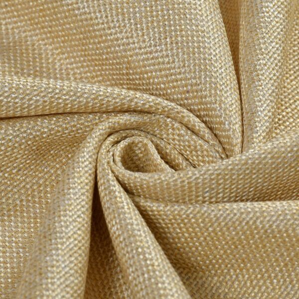 Jute Curtains for Doors: Modern, Hypoallergenic 7 Feet Long Curtains in Cream - Image 8