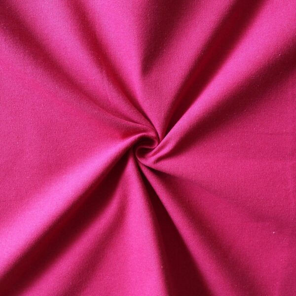 Elegant Pink 100% Cotton Door Curtains - 7ft Length, Set of 2 - Image 3