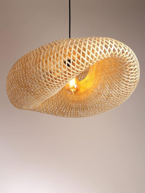 Bamboo Lampshades: Stylish Boho & Rattan Lighting for Your Home Decor