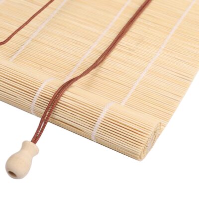 Bamboo Roman Shades for Home and Balcony – Stylish and Breathable Blinds