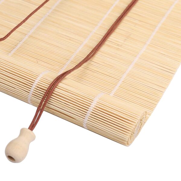 Bamboo Roman Shades for Home and Balcony - Stylish and Breathable Blinds