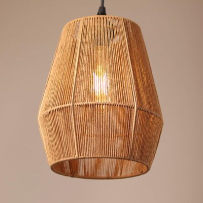 Bamboo and Rattan Lampshades: Unique Cafe Lighting for Every Space