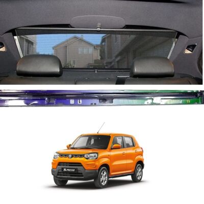 Car Rear Window Roller Sunshade Black for Maruti S-Presso Protection & Style