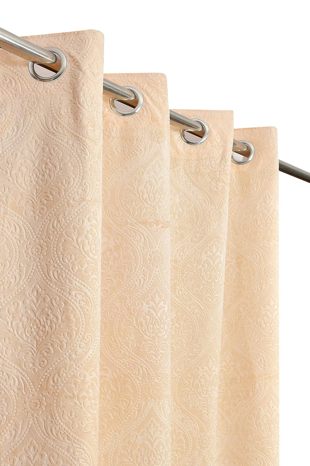 Elegant Cream Velvet Door Curtains: Transform Your Home with Style and Comfort