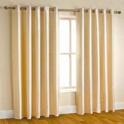 Elegant Cream Polyester Curtains for Doors: Stylish and Functional Home Upgrade