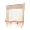 Elegant Roman Curtain Tie Up Shade for Stylish Window Valances in Wheat