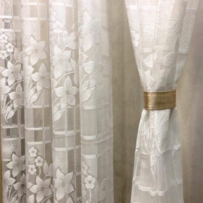 Elegant Sheer Curtains for Living Room and Bedroom – Set of 2