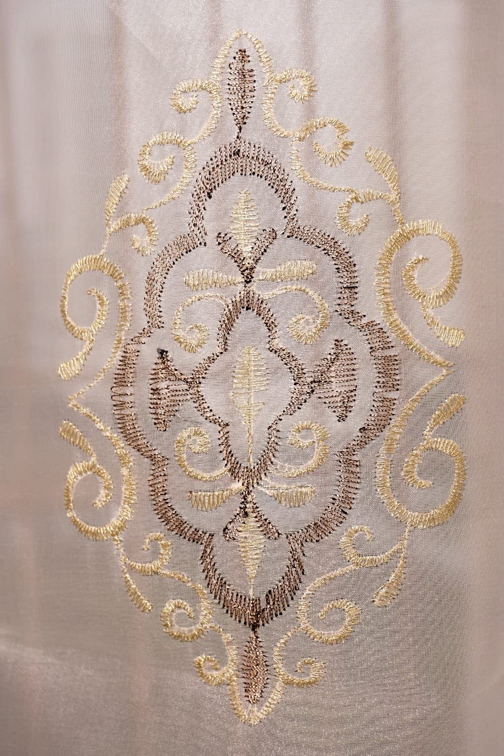 Elegant Sheer Tissue Embroidery Curtains: A Touch of Luxury for Your Home