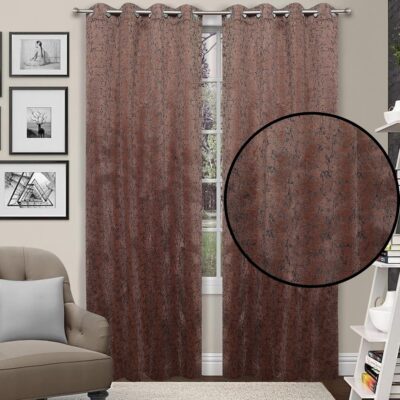 Elegant Suede Velvet Thermal Curtains for Bedroom and Living Room Decor