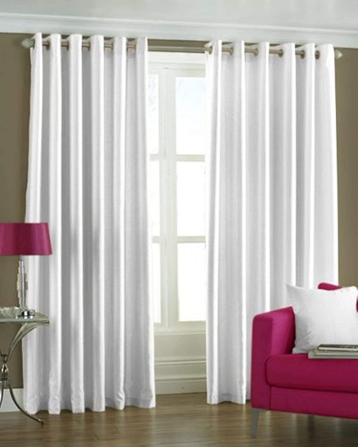 Elegant White Curtains for 9-Foot Doors: A Stylish Home Upgrade