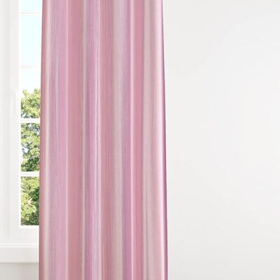 Faux Texture Baby Pink Curtains for Room Darkening and Privacy Solutions