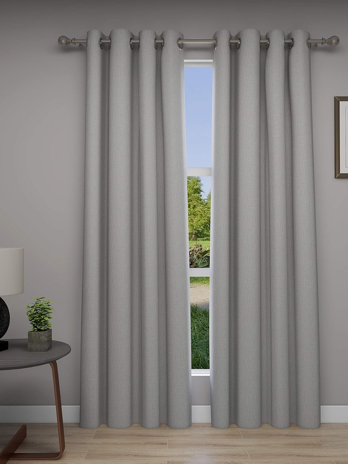 Transform Your Space with GM Luxury Jacquard Grommet Curtain Panels