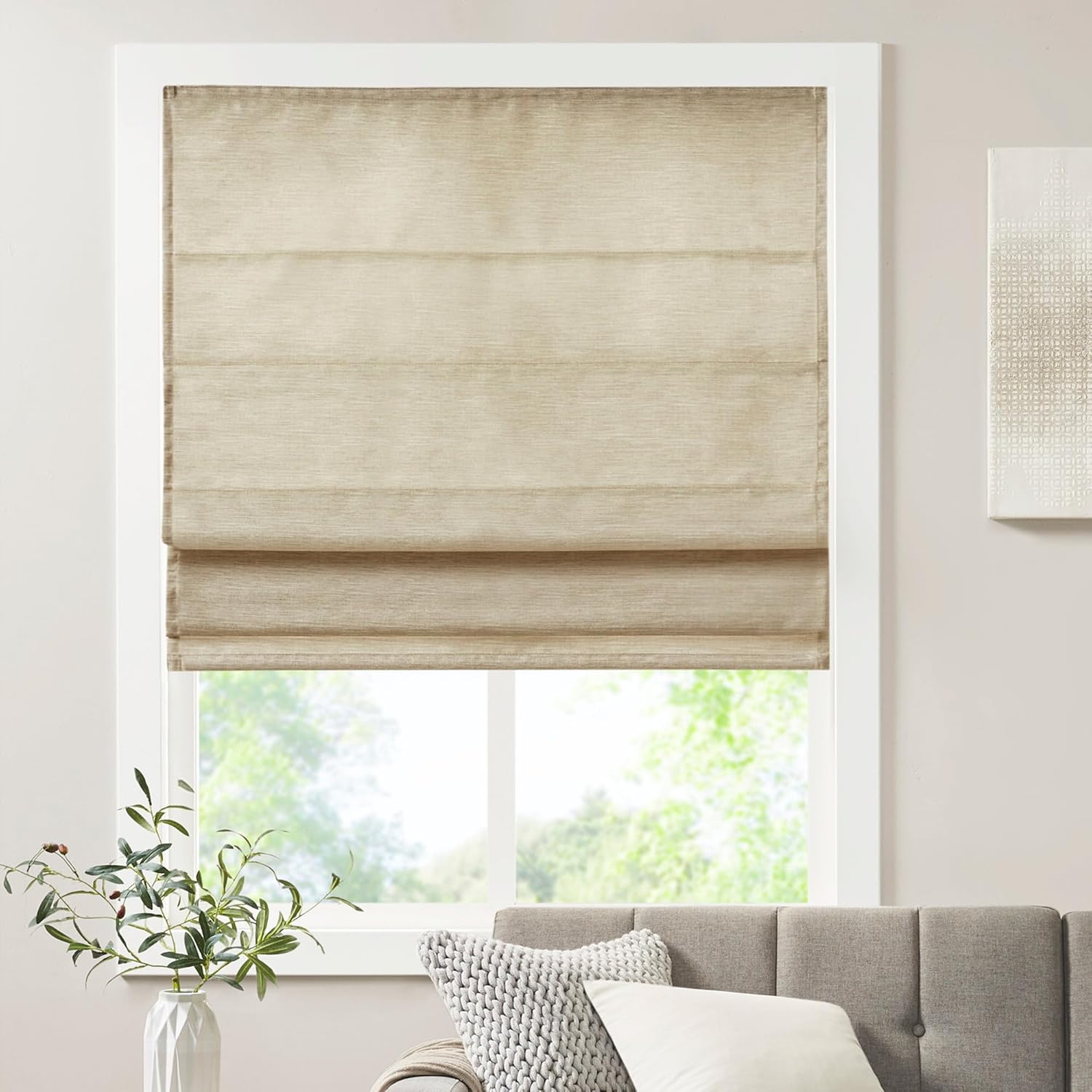 Madison Park Cordless Roman Shades: Elegant, Energy-Saving Window Treatment Solution