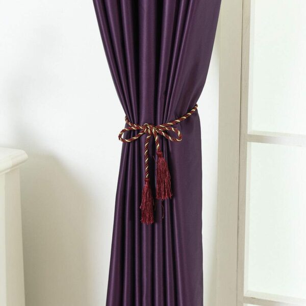 NMC Purple 140x245cm Thermal Blackout Eyelet Curtains for Ultimate Privacy