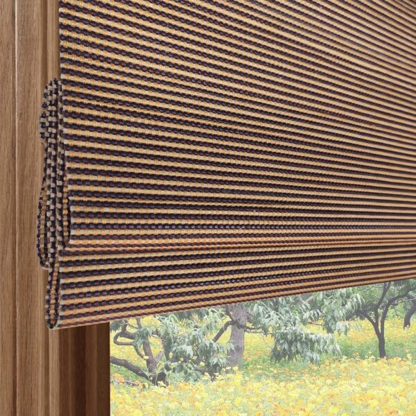 Passenger Pigeon Bamboo Roller Shades: Stylish Light Filtering Blinds for Your Home