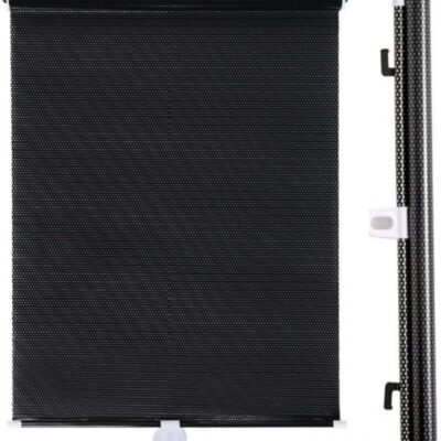 Portable Window Cover Curtain: Lightweight Blackout Shade for Sun Protection and Heat Insulation