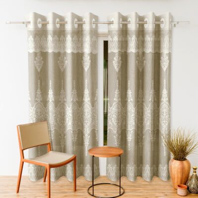 Premium Darkening Door Curtains for Bedroom and Living Room – Pack of 2