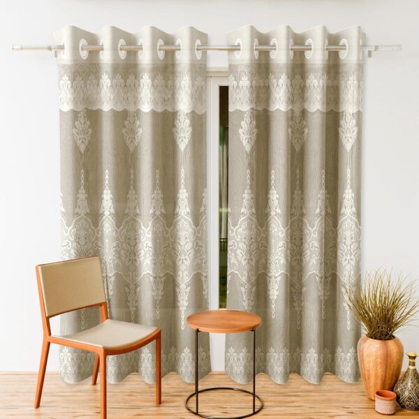 Premium Darkening Door Curtains for Bedroom and Living Room - Pack of 2