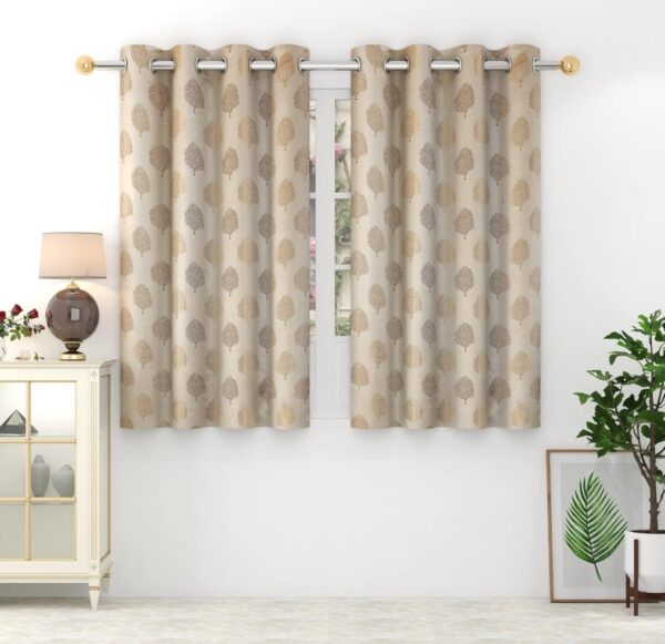 Premium Jacquard Window Curtains for Modern Living Rooms and Bedrooms