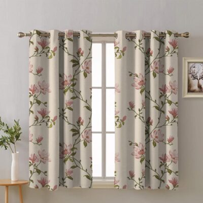 Premium Printed Blackout Curtains Set of 2 for Stylish Window Decor