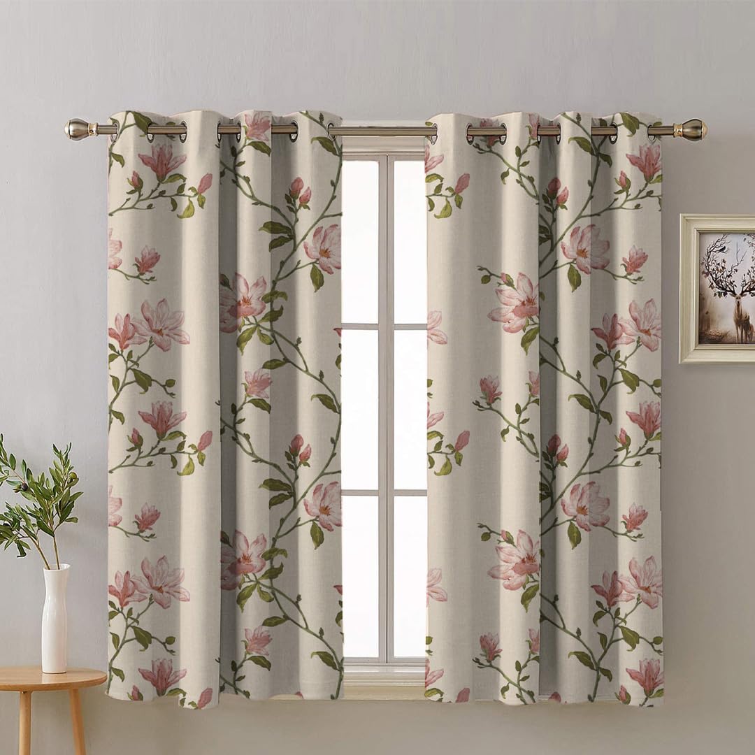 Transform Your Space with Premium Printed Blackout Curtains Set of 2