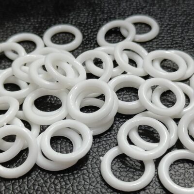 Shuttle O-Ring Plastic Curtain Rings for Roman Blinds – 50 Pack