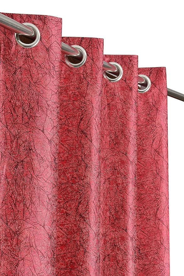 Softy Texture Red Blackout Curtains: Stylish Room Darkening Drapes for Any Space