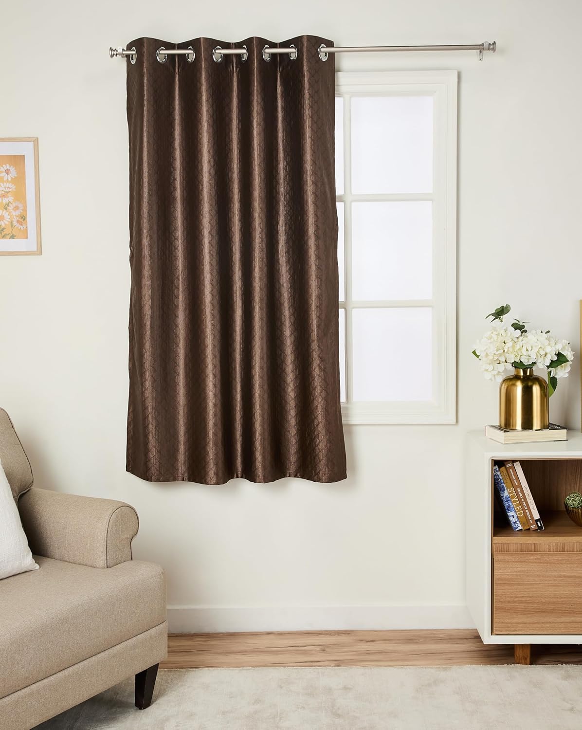 Stylish Solimo Premium 200 GSM Polyester Cotton Curtains for Modern Homes