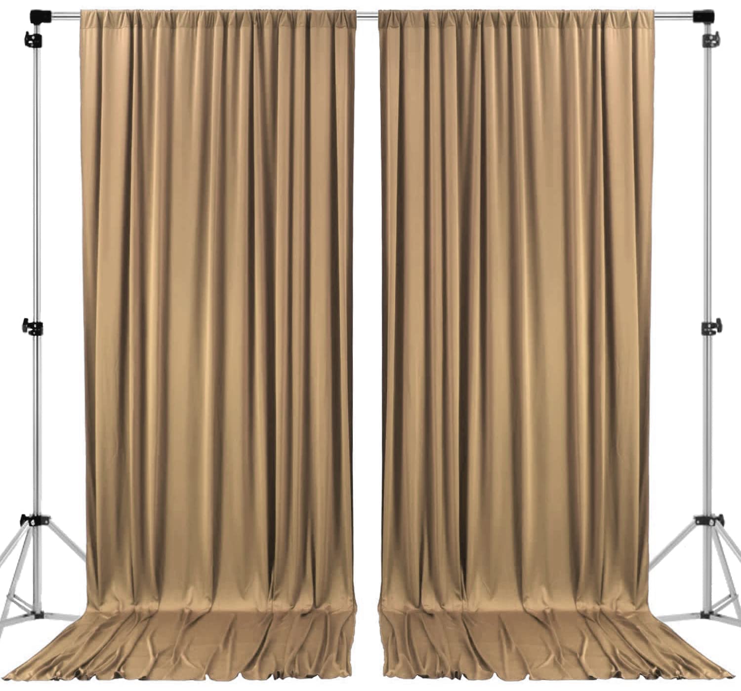 Stookin Beige Backdrop Curtains: Perfect for Elegant Weddings and Events