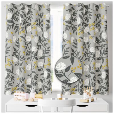 Stylish Blackout Curtains for Bedrooms and Living Rooms – Vendola 2 Piece Set