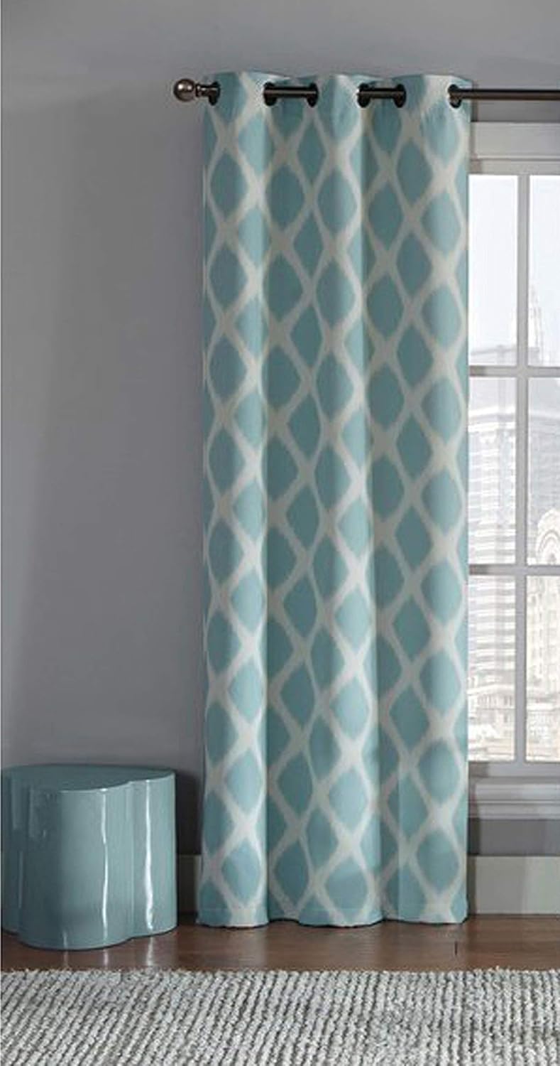 Transform Your Space with Stylish Blue Cotton Eyelet Curtains for Any Room