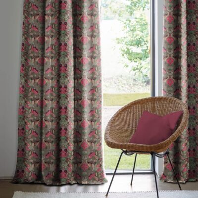 Stylish Burnt Olive Pink Blackout Curtains for Bedrooms and Living Rooms