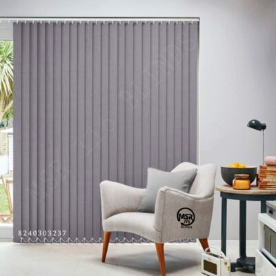 Stylish Grey Vertical Blinds for Home: Perfect for Any Room