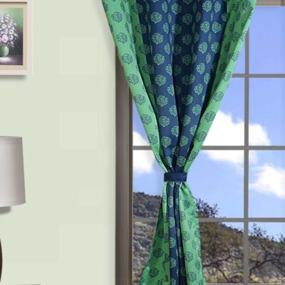 Swayam Blackout Window Curtain Set: Thermal Insulator for Bedrooms and Guest Rooms