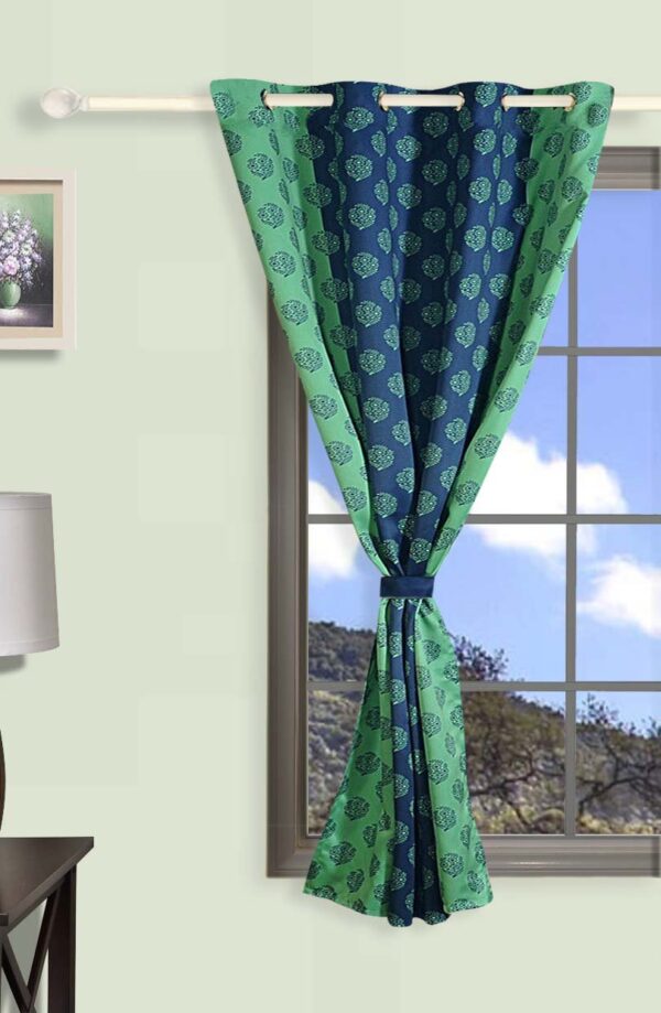 Swayam Blackout Window Curtain Set: Thermal Insulator for Bedrooms and Guest Rooms