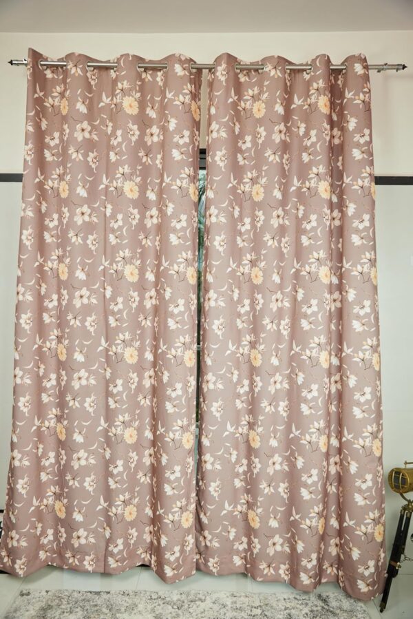 Tramb Printed Polyester Curtains for Privacy, Noise Reduction, and Thermal Control