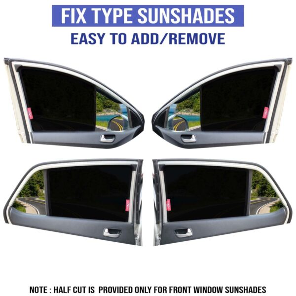 KINGSWAY Tiago EV Sun Shade Curtains for 2023 Tata Tiago EV Models - Image 7