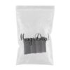 Elegant Black Solid Short Valance Curtains for Kitchen Window Treatments - Image 4