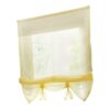 Stylish EN-VOLANT Yellow Roman Curtains for Brightening Your Bedroom Space - Image 2