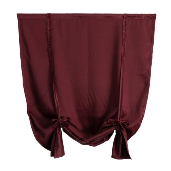 Elegant CALANDIS Blackout Curtains: Stylish Room Darkening Roman Shades in Red - Image 5