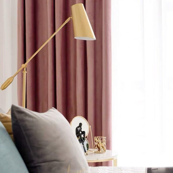 SENOR Blackout Curtains for Room Darkening - Thermal Insulated Dusty Rose Set - Image 2