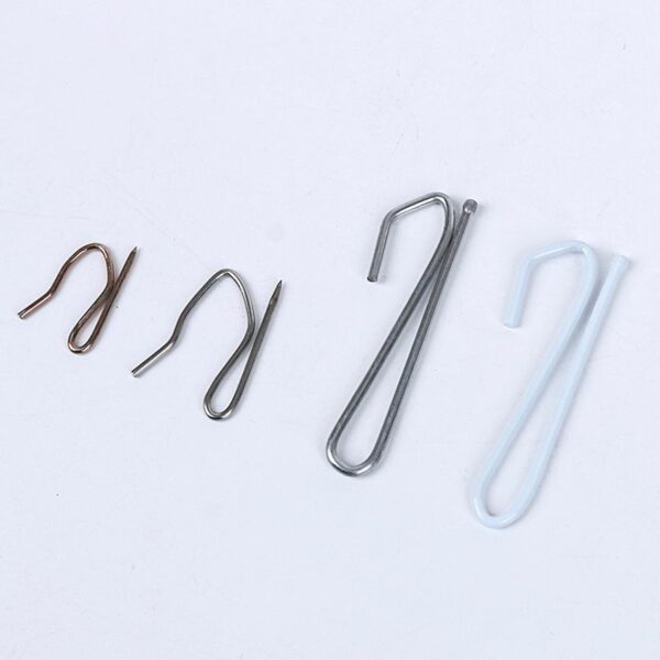 Versatile LICHTS Drapery Hooks for Curtains, Shower, and Window - 380PCS - Image 3