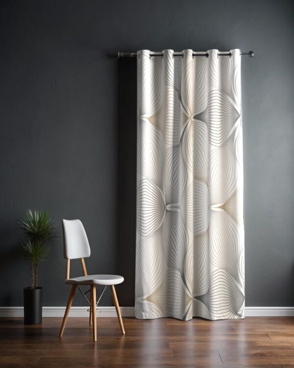 Modern Abstract Blackout Curtains for Living Room and Bedroom Decor - Image 2