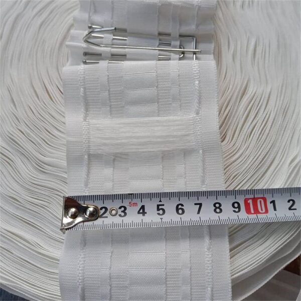 Versatile 3.35-Inch Curtain Tapes for DIY Home Sewing and Hanging Solutions - Image 2