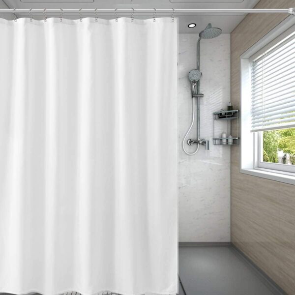 Durable Rust-Proof Shower Curtain Rings: 12 Pcs Stainless Steel Hooks - Image 4