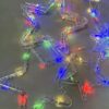 Decorate Your Christmas with Purple Tree Reindeer Curtain Lights - 138 LED - Image 3