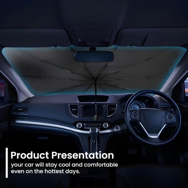 Ultimate Windshield Sun Shade for Cars: Heat Protection & Insulation Solution - Image 5