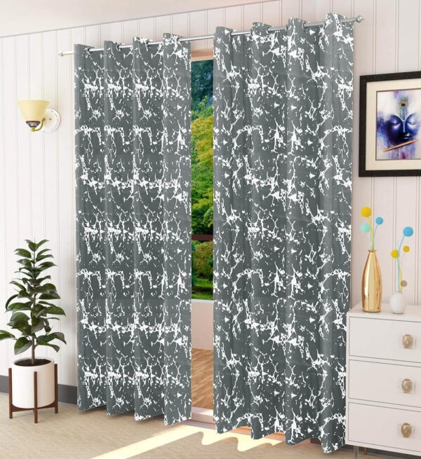 Elegant 100% Blackout Curtains with Gold Foil for Bedroom and Living Room - Image 5