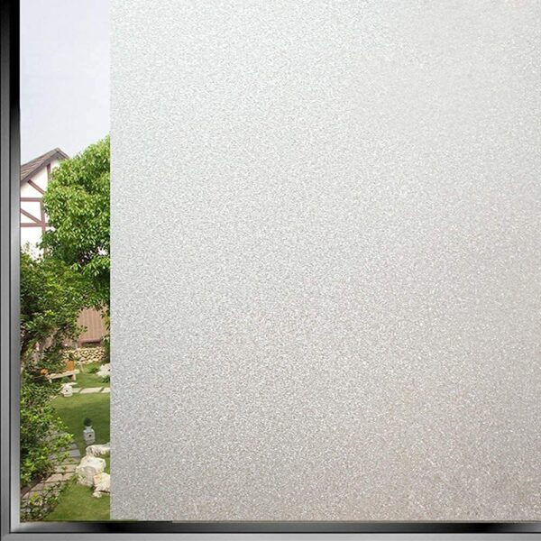 Frosted Window Film for Home: Stylish Self Static Cling Decor - Image 2